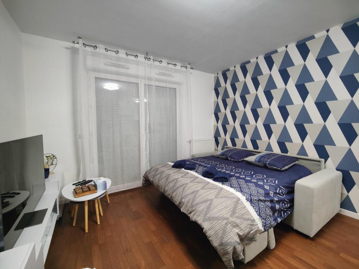 Quietstay 20' Paris, Connected Home Avec Terrasse Massy  Eksteriør billede
