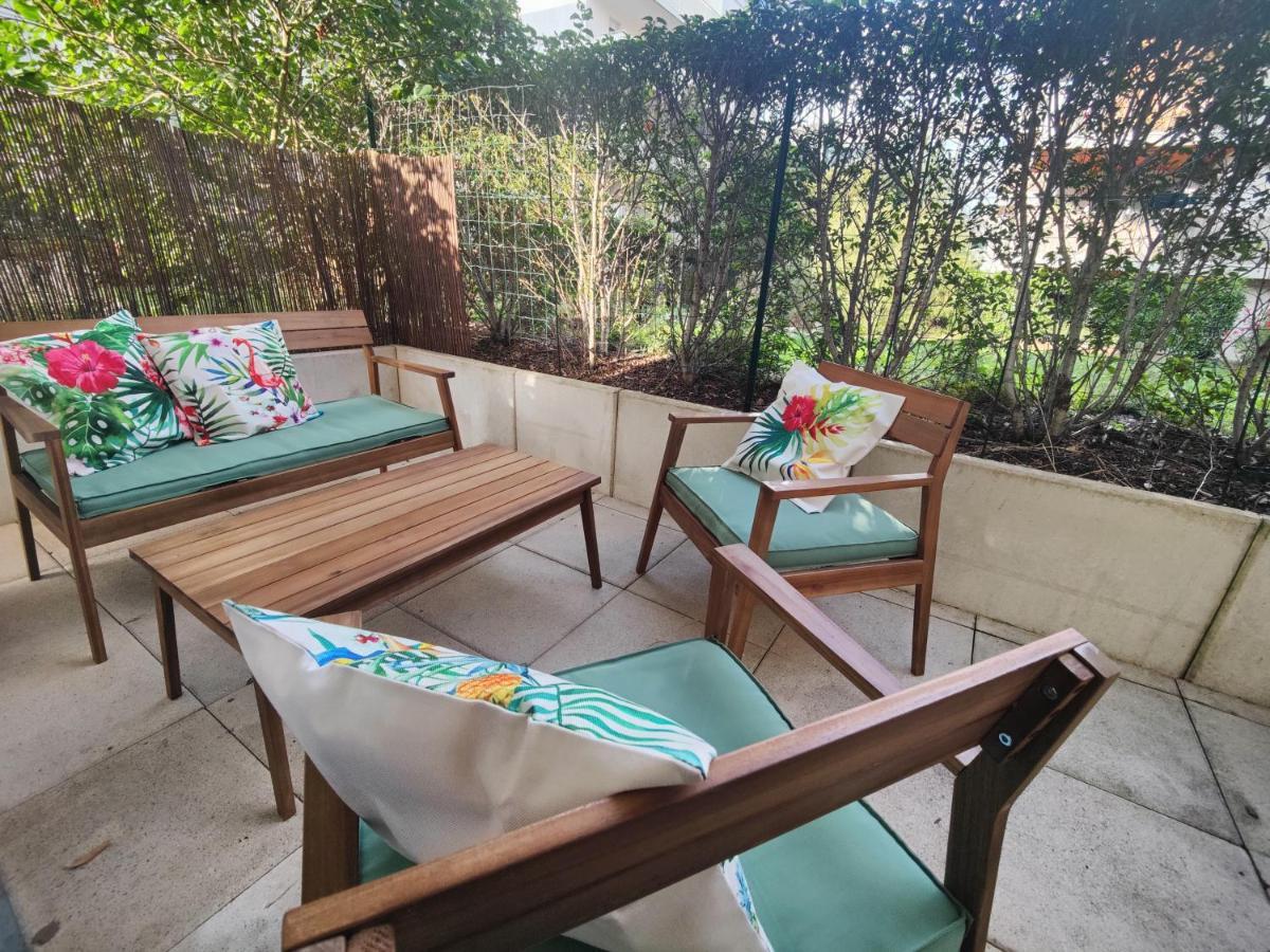 Quietstay 20' Paris, Connected Home Avec Terrasse Massy  Eksteriør billede